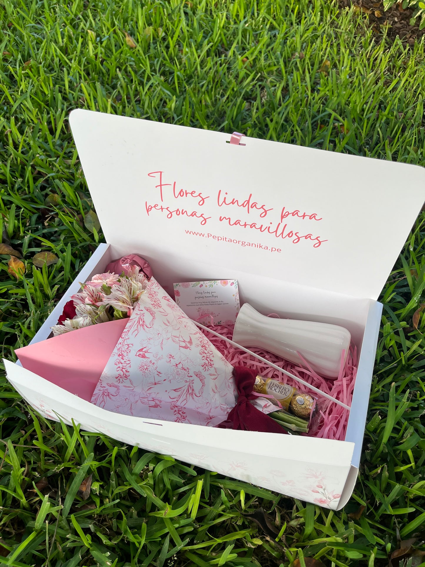 BOX FLORAL DELUXE 6 rosas